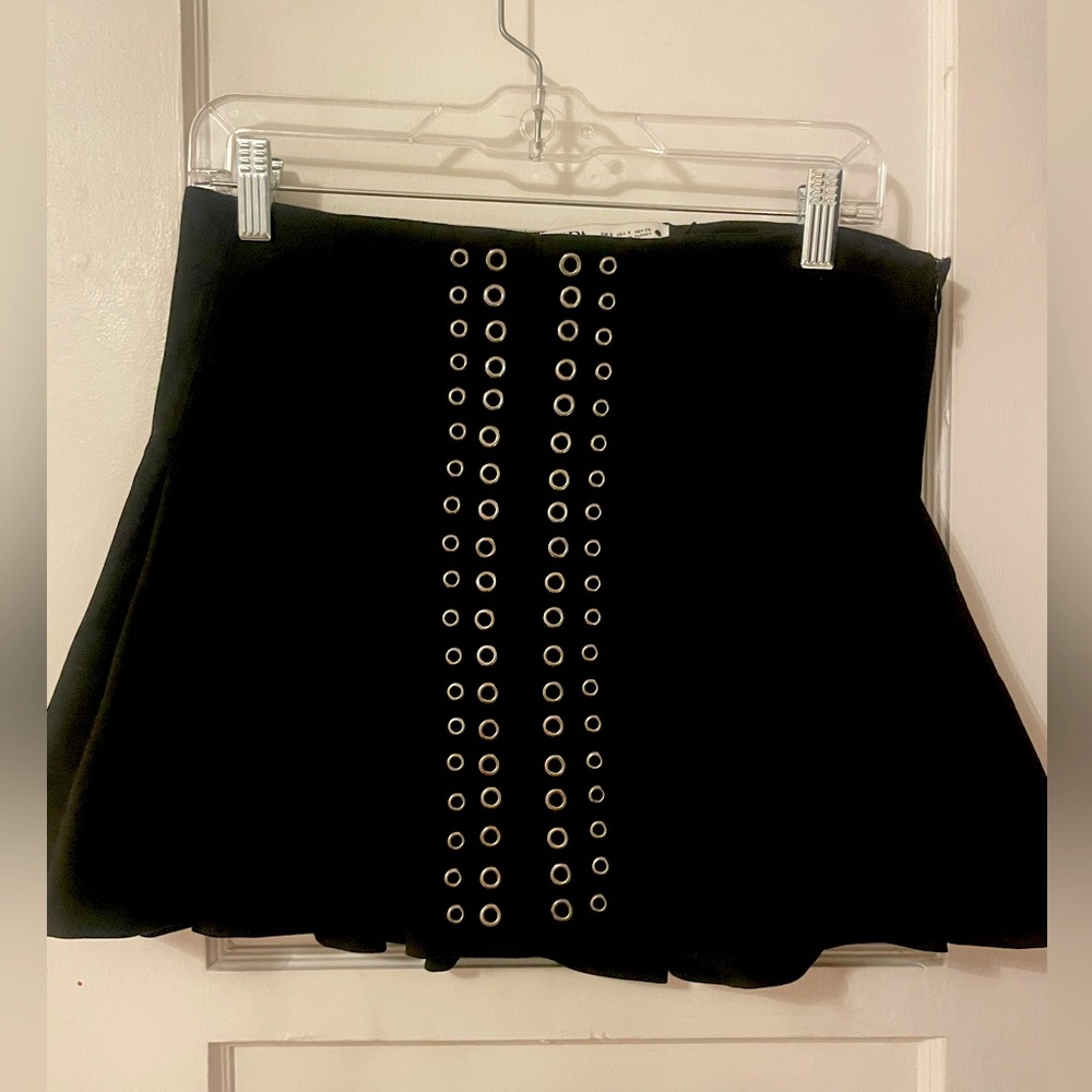 Zara Punk Mini School Girl Skirt